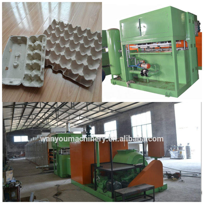 45KW สายการผลิตตู้ไข่ขนาดเล็ก 7T ความจุ 700 - 1500pcs / H เครื่องทําตู้แอปเปิ้ล