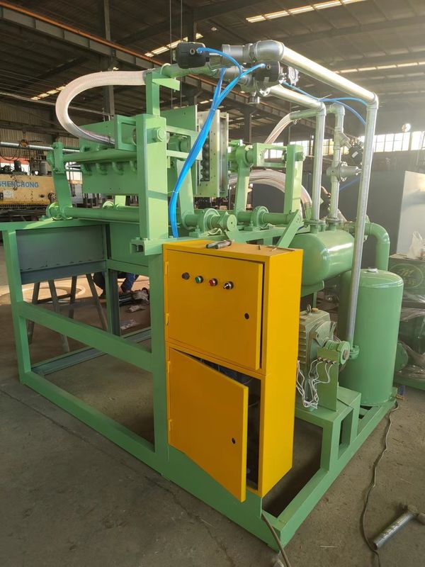 Nanya กระดาษ Egg Tray Machine / Pulp Molding Machine ราคากับหม้ออลูมิเนียม ไอเดียธุรกิจขนาดเล็กง่าย 700-1500Pcs / h