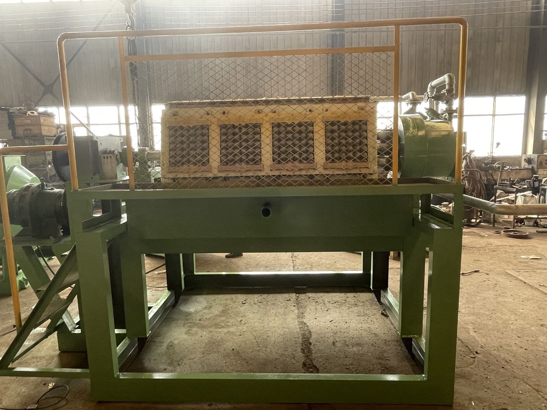 ประหยัดพลังงาน แบบหมุน 2500pcs / h เครื่องกระดาษ Egg Tray Egg Tray สายการผลิต