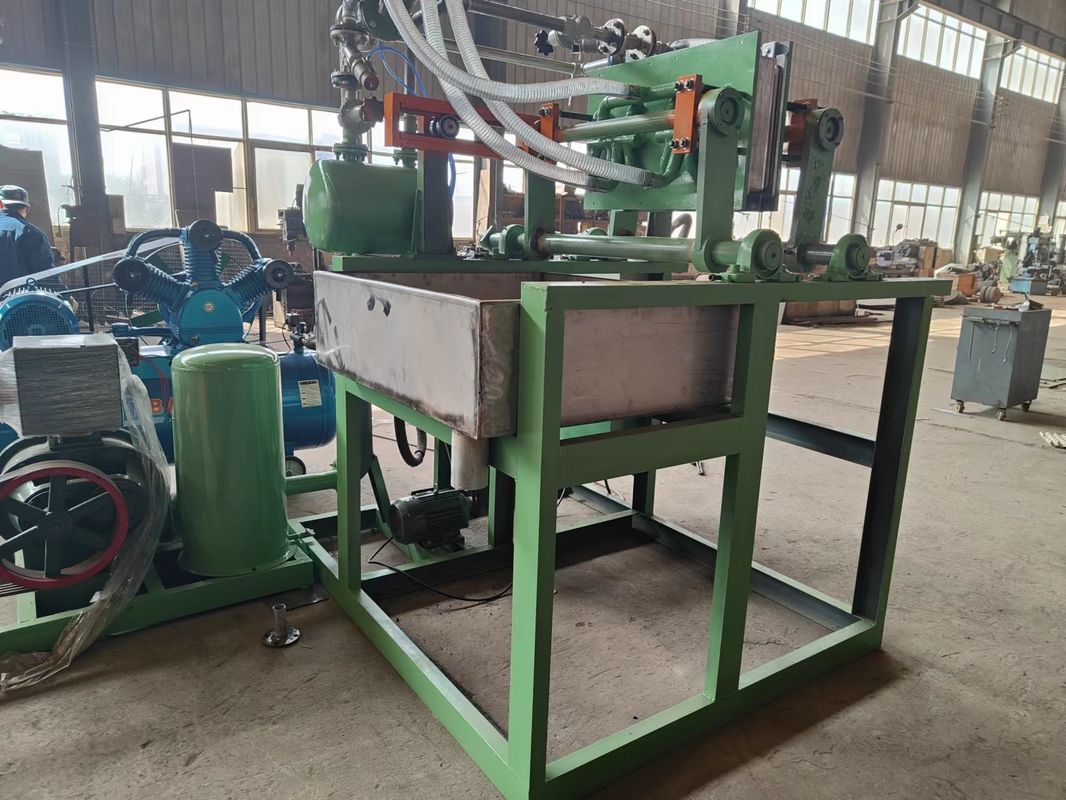กวางโจว 1000pcs / h PLC Semi-Automatic เครื่องกระดาษ Egg Tray / Pulp Molding Machine ราคากับหม้ออลูมิเนียม ความคิดธุรกิจขนาดเล็กที่รวดเร็วง่าย