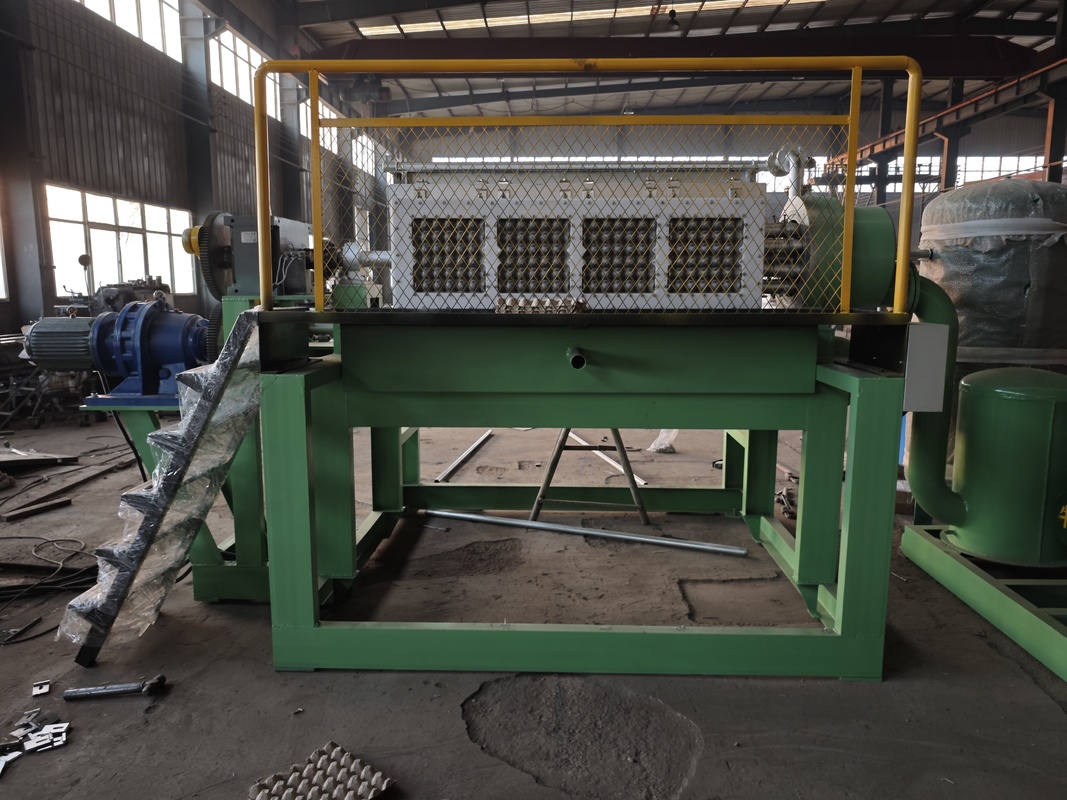 WANYOU WY-P3 Rotary Egg Tray Production Line Egg Tray Machine 2500-3000 pcs/h Recycled Paper Pulp Molding for Venezuelan Poultry Farm