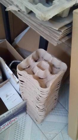 สายการผลิตกระดาษแบบหมุนกระดาษกระเป๋าไข่ ความจุ 1500-5000pcs / h