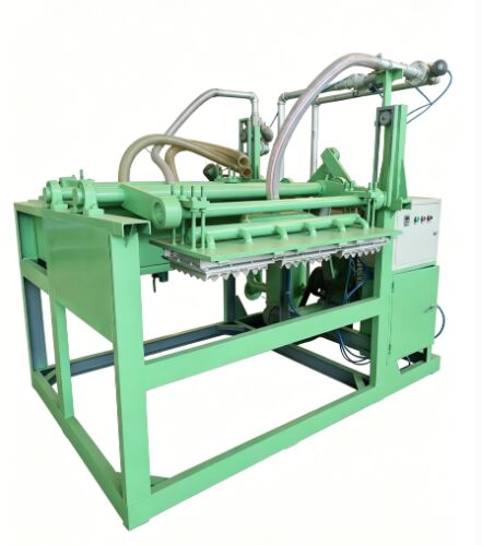 40-65kw 1,000-1500 ชิ้นต่อชั่วโมงเครื่องถาดไข่ สายการผลิต EggTray สำหรับทำถาดไข่ กล่องไข่ ถาดรองเท้า ถาดเพาะชำ แม่พิมพ์อลูมิเนียม ควบคุม PLC