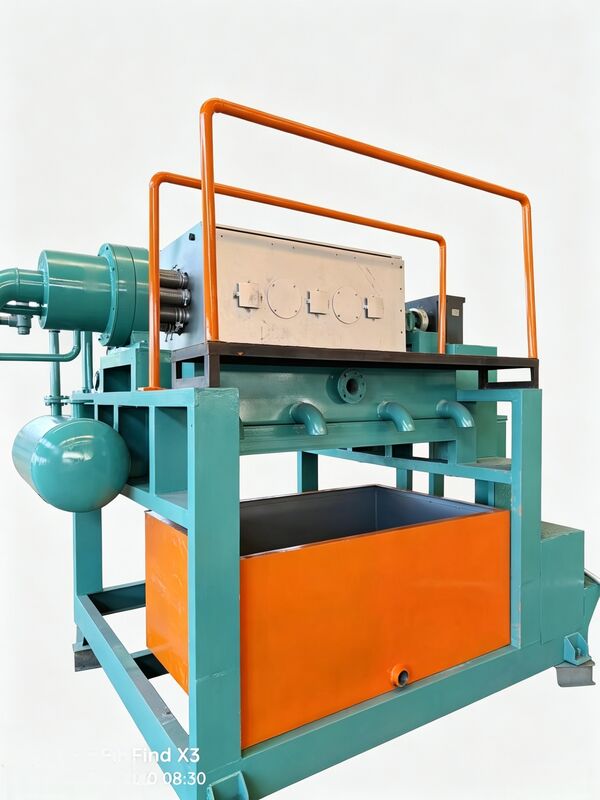 WANYOU WY-P6 Rotary Egg Tray Forming Machine with PLC Automatic Control สําหรับการผลิต 2000-3000 ชิ้น/ชั่วโมง โดยใช้กระดาษรีไซเคิล