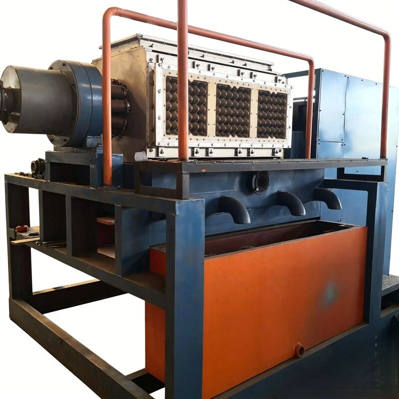 WANYOU WY-P6 Rotary Egg Tray Forming Machine with PLC Automatic Control สําหรับการผลิต 2000-3000 ชิ้น/ชั่วโมง โดยใช้กระดาษรีไซเคิล