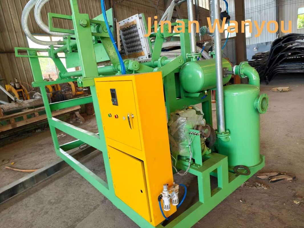Paper Egg Tray Making Machine Semi Automatic Simple Structure Producing 1500 Pieces per Hour Designed for Small Business