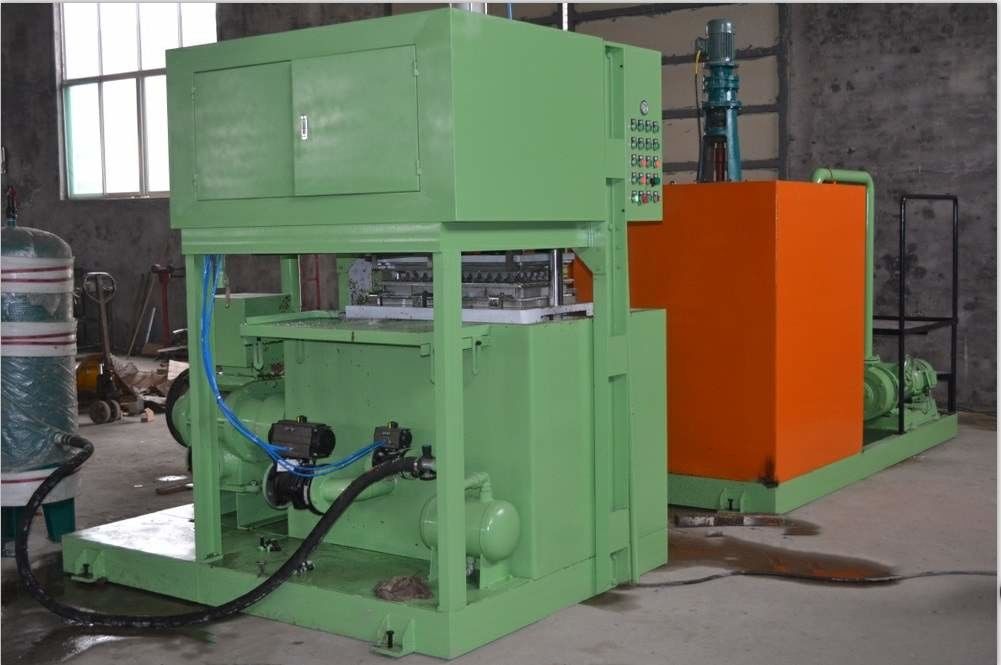เครื่องทำถาดไข่ เครื่องขึ้นรูปเยื่อกระดาษ 20KW - 150KW