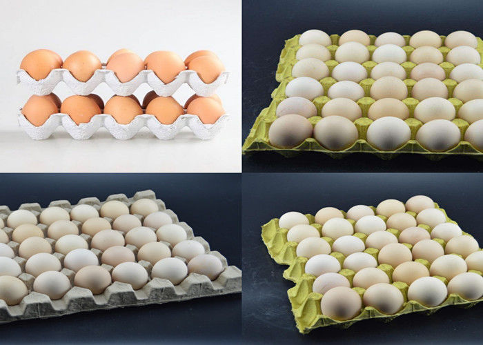อัตโนมัติกระดาษผงไข่ Tray Production Line, Egg Carton Maker ทํางานง่าย