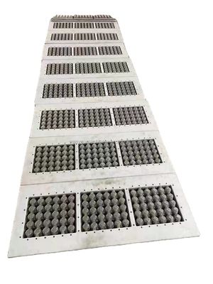 เครื่องทํากล่องไข่ที่เป็นมิตรต่อสิ่งแวดล้อม เครื่องพิมพ์กระดาษผงไข่สําหรับการแก้ไขการบรรจุที่ยั่งยืน