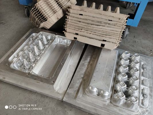 เครื่องถาดไข่กระดาษ 20/30/6/12/15/18 แม่พิมพ์ถาดเยื่อกระดาษโพรงสำหรับผลิตภัณฑ์เยื่อกระดาษขึ้นรูป